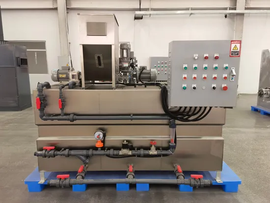 Dosing System Flocculant Preparation Feed System