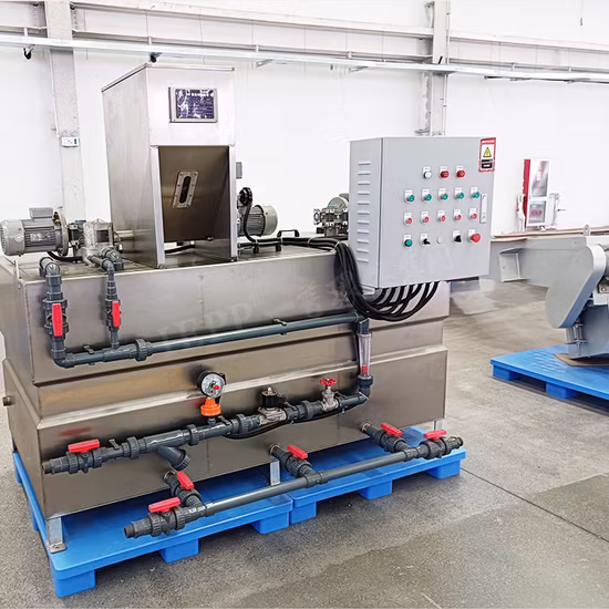 Dosing System Flocculant Preparation Feed System
