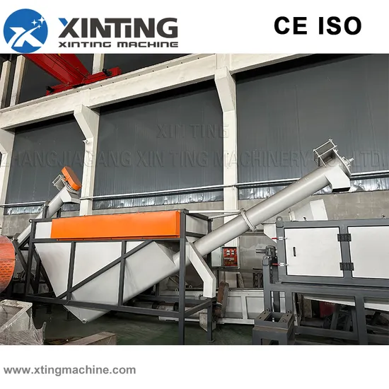 Pet Flake Plastic Bottle Recycling Washing Drying Machine System