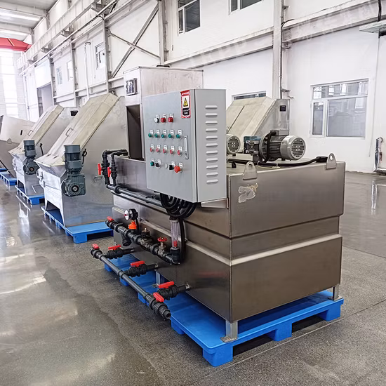 Dosing System Flocculant Preparation Feed System